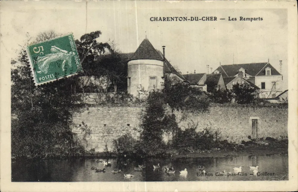 Charenton-du-Cher — Os Muros — Edição Chaumas-Glin — Cabeleireiro - Frente