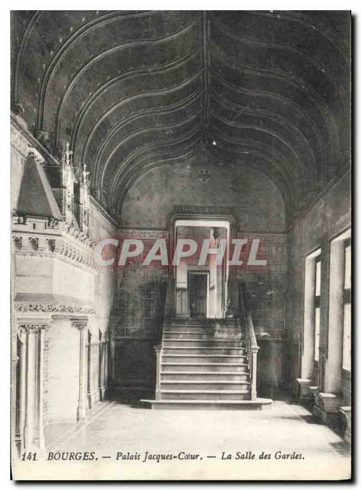Bourges — Palais Jacques-Cœur — Die Wachstube - Vorderseite
