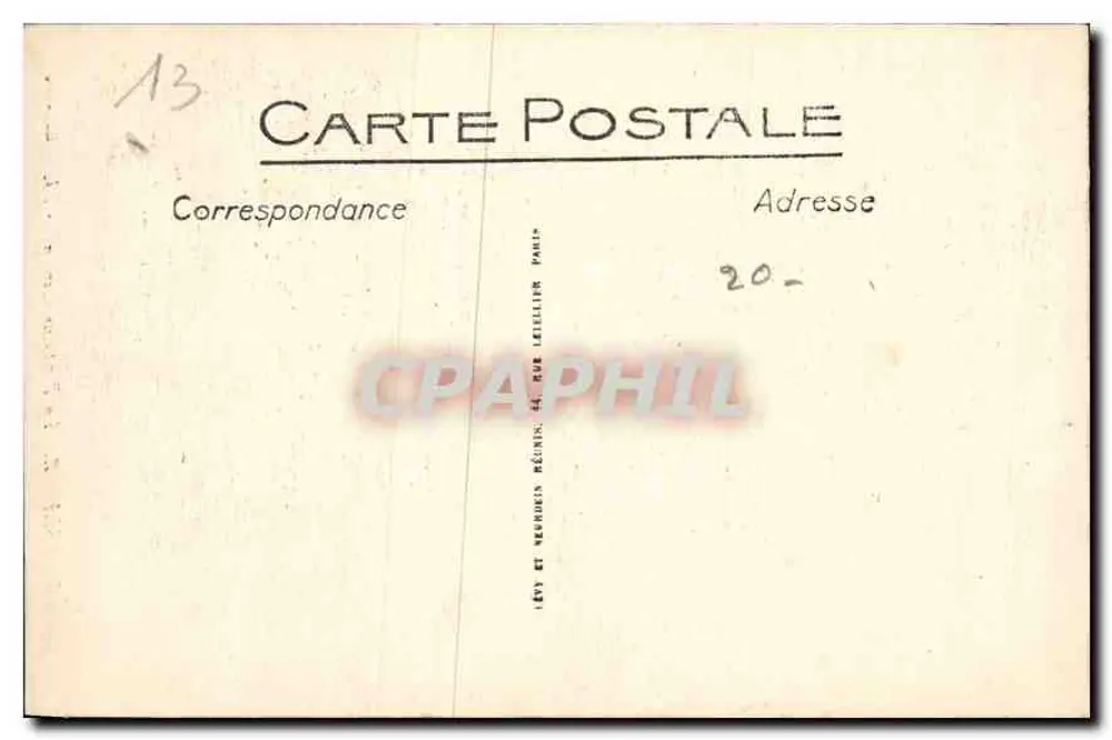 Marseille - A Fonte Cantini - LL Selecta - Verso