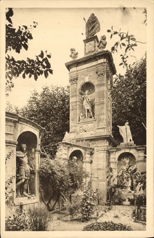Mausoleo di Joseph Sec — Aix-en-Provence (B. du R.) — Edizioni d'Arte YVON, Parigi - Recto
