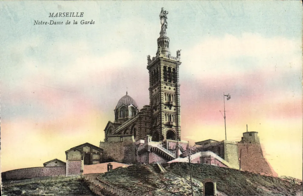 Marseille — Nossa Senhora da Guarda — editor desconhecido, número de série não visível - Frente