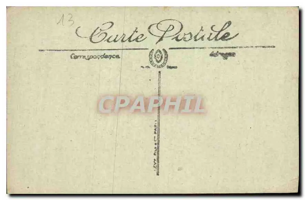 Marseille — O Pont Transbordeur — Selecta, n°205 - Verso