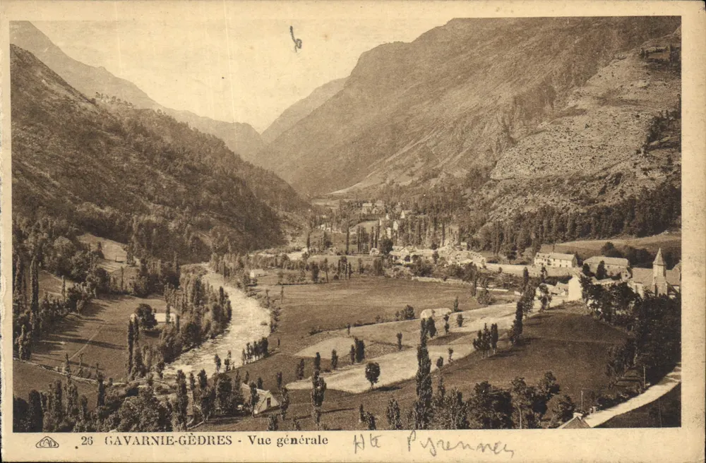 Gavarnie-Gèdres — Algemene uitzicht — Pyreneeën - Voorkant