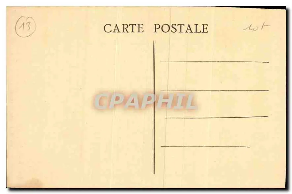 Maillane - Túmulo de F. Mistral — Foto E. Barral, n°10 - Verso