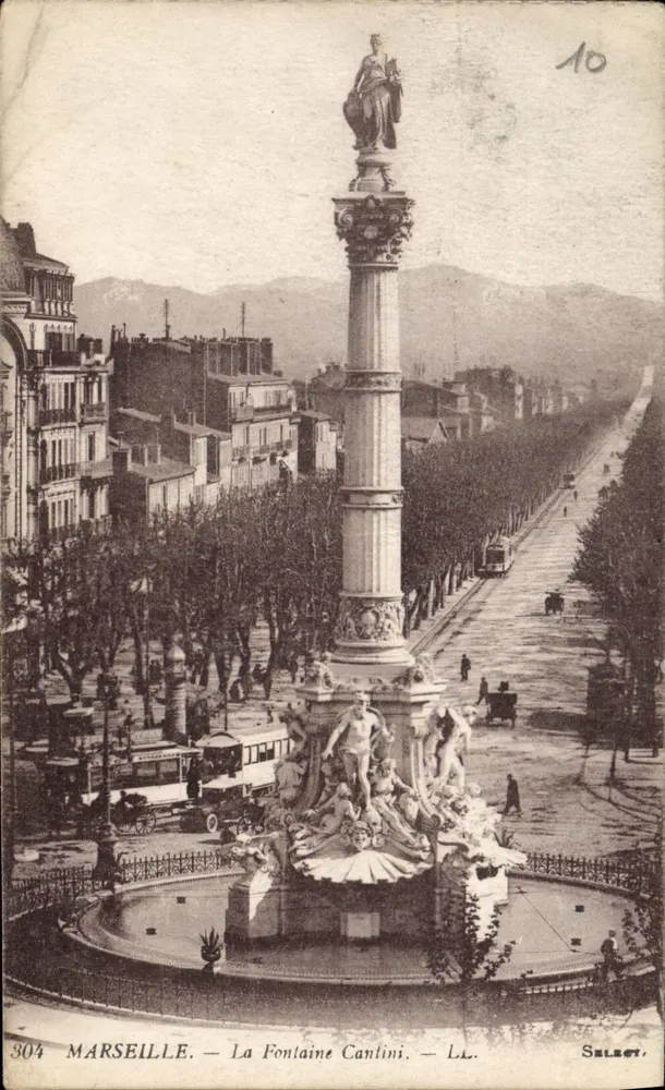 Marseille — Fonte Cantini — Seletiva, n°304 - Frente