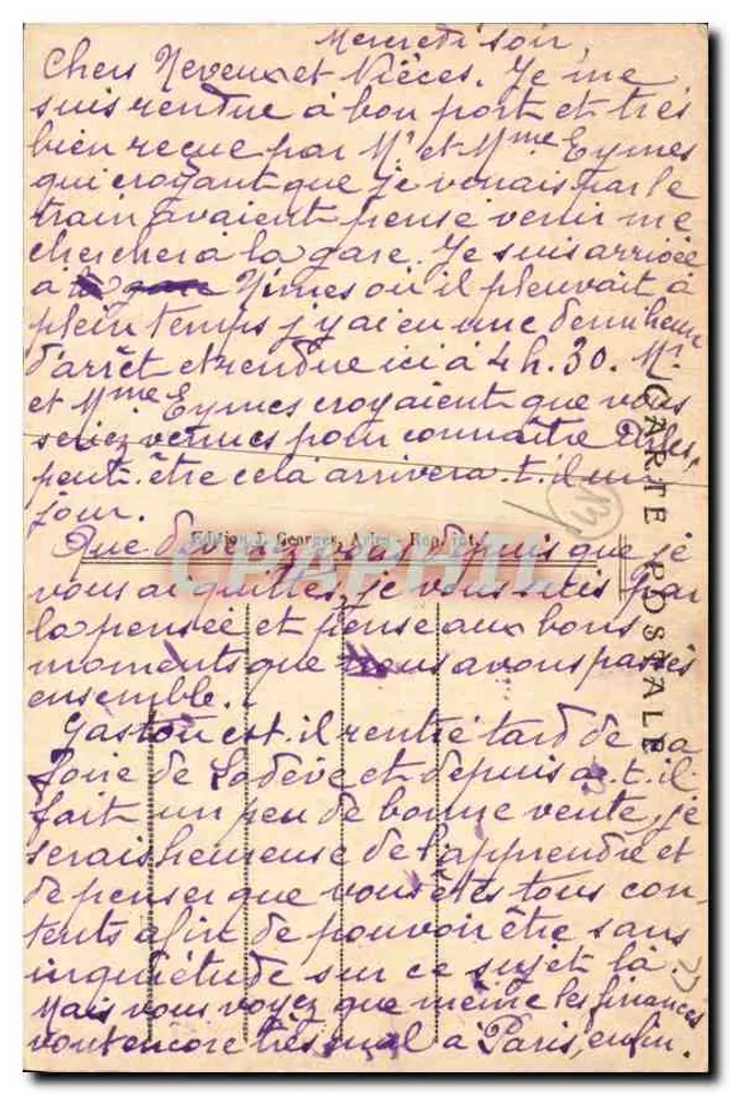 Arles — As Arenas — Entrada principal — Editor: Carte Postale - Verso