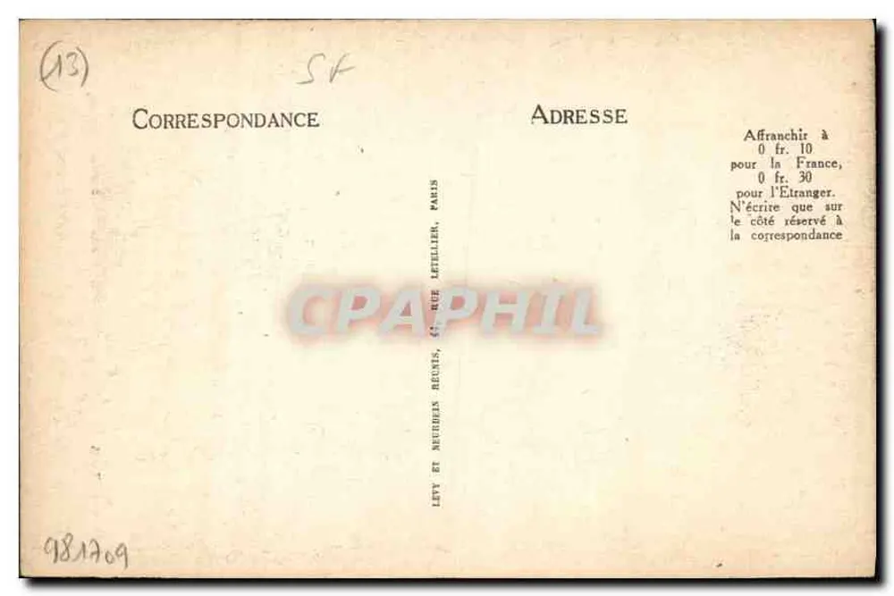 Aix-en-Provence — Tor der Louis-XV-Ära — Place des Précheurs — Verlag Tavelle - Rückseite