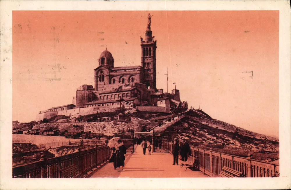 Notre-Dame de la Garde — Marselha — editor desconhecido, n° 13 - Frente