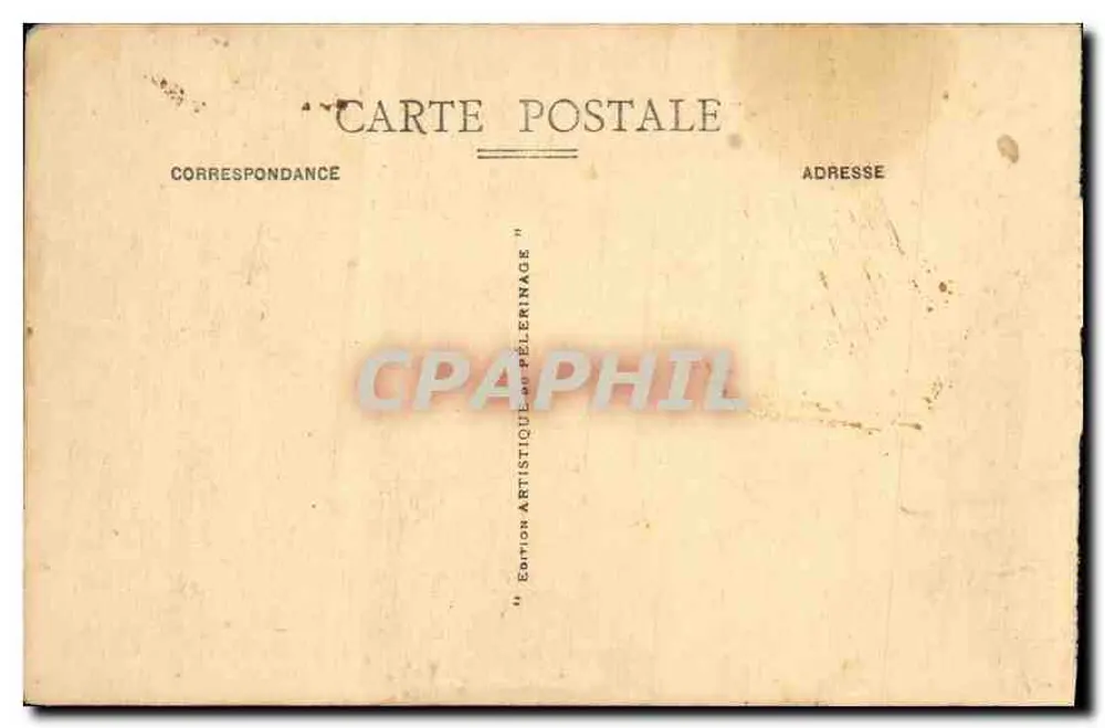 St-MICHEL-de-FRIGOLET (B.-du-Rh.) — Innenansicht der Abtei — Künstlerische Postedition - Rückseite