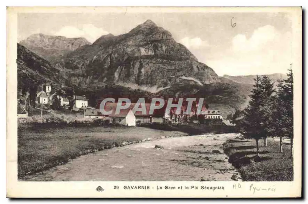 Gavarnie - Der Gave und der Pic Sécugniaç — n°29, Verlag - Vorderseite