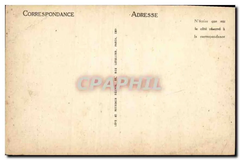 Lourdes — Entrada da Esplanada e a Basílica — LL. — N° 121 - Verso