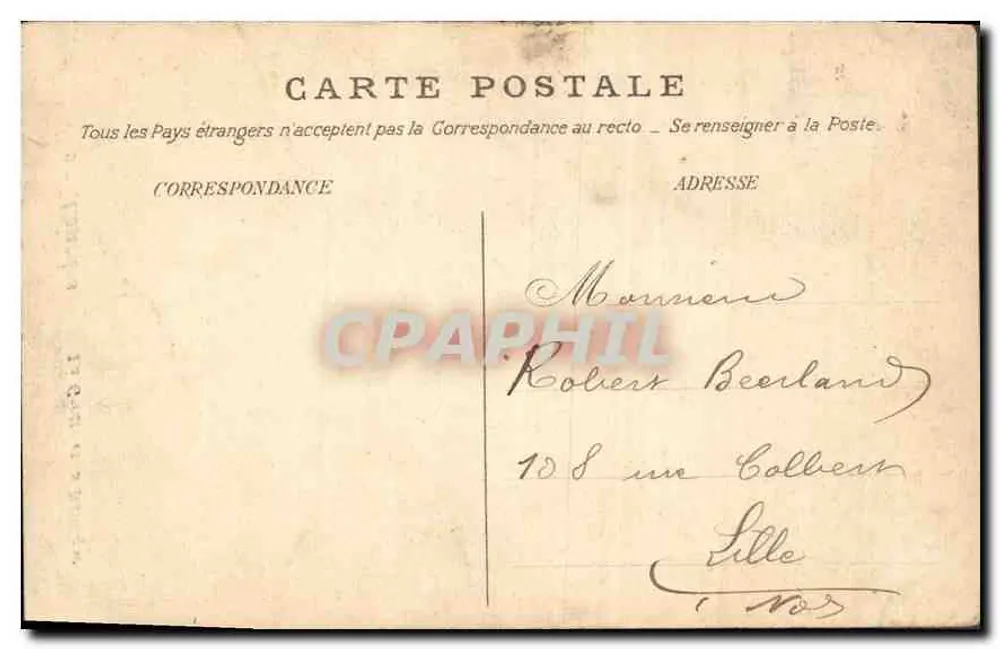 Lourdes — La Gruta y la Basílica — Editor no visible, n° 27 - Reverso