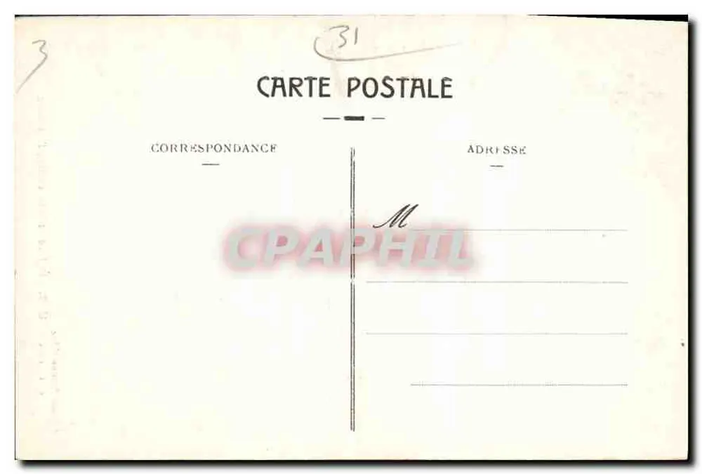 Toulouse - Igreja de Saint-Sernin, a abside — Edição Jeanne d'Arc, n° 121 - Verso