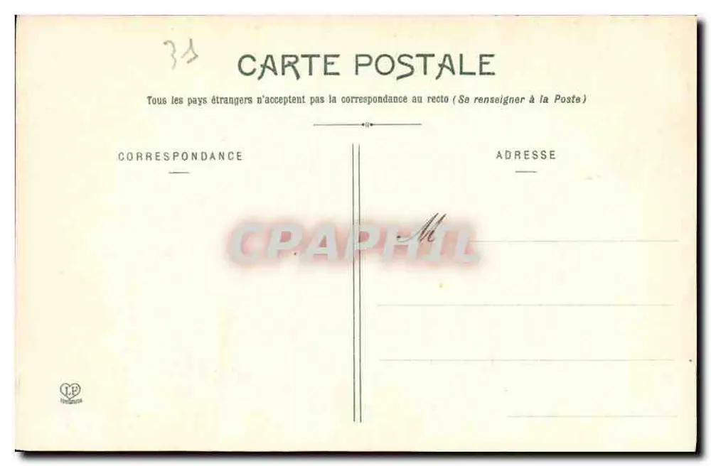 Toulouse - Cloître do Museu - Galeria dos Bustos — Fototipia Labouche Frères, Toulouse, n°147 - Verso