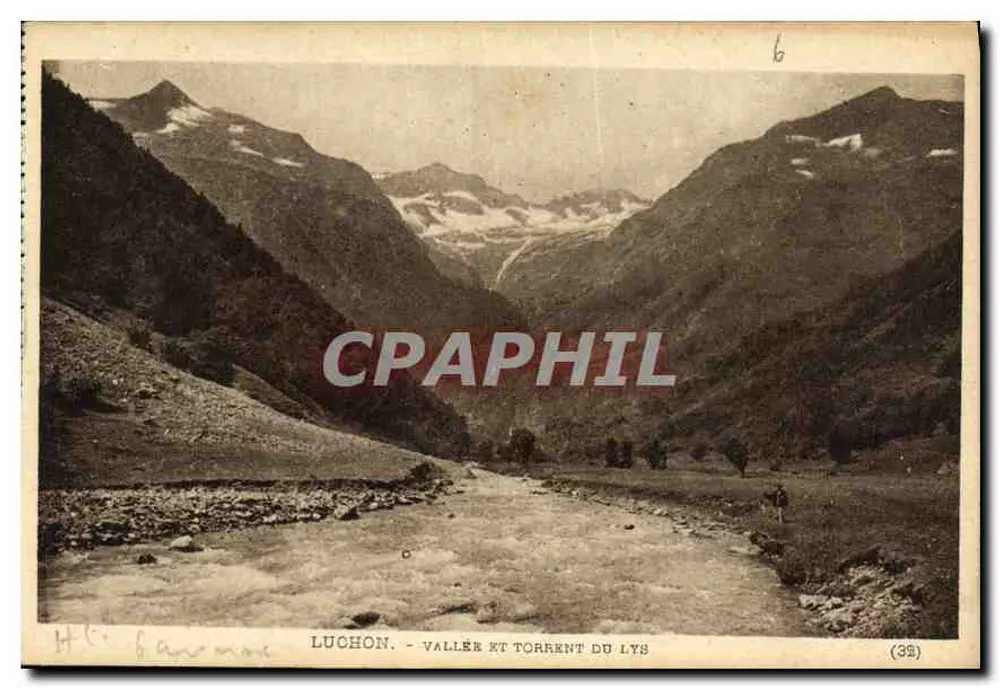 Luchon — Vale e torrente do Lys — H. C. Banon, n°6 - Frente