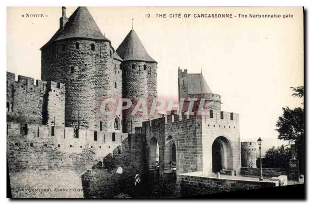 Carcassonne — Die Narbonner Pforte — Michel Jordy - Vorderseite