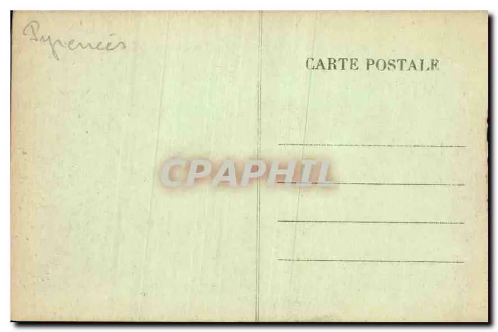 LA BOUILLLOUSE (alt. 2.145 m.) — O Barragem — Pyr. Or. 319 - Verso