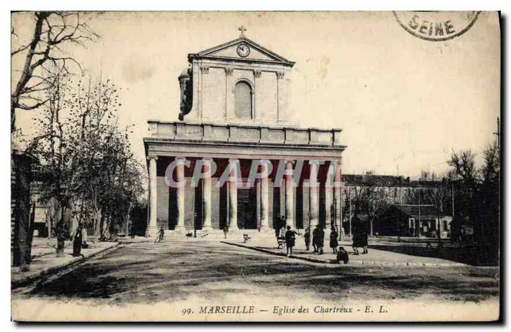 Marseille — Kerk van de Chartreux — E. L. n°99 - Voorkant