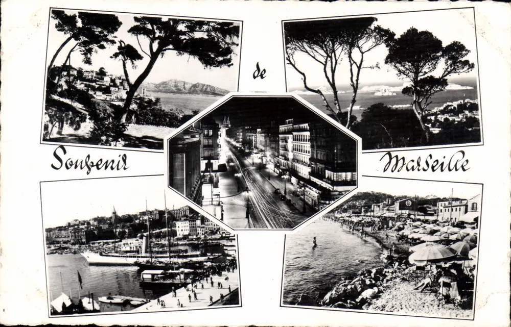 Marseille — Erinnerung an Marseille — Mittelmeerküste - Vorderseite