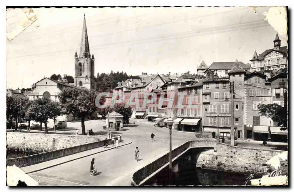 Tulle - Der Brücke und die Kathedrale — Graphphil, n° 188 - Vorderseite