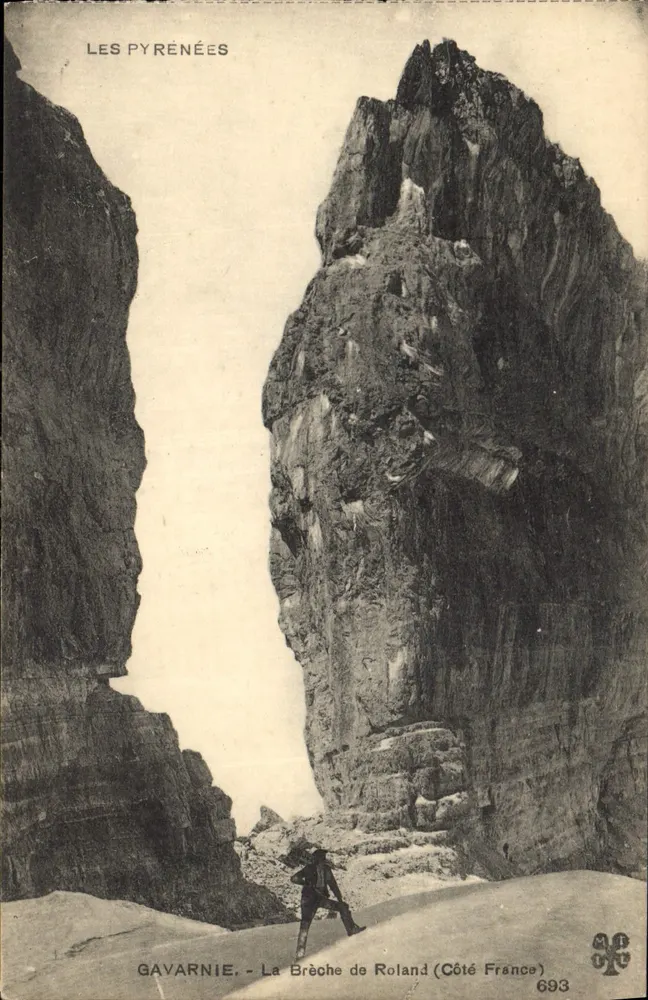 Gavarnie - La Brèche de Roland (Côté France) — Verlag Côté France, Nr. 693 - Vorderseite