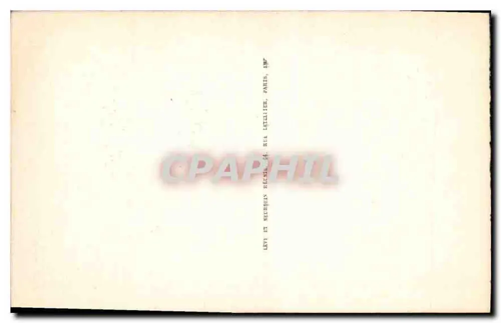 Gavarnie — Das Hotel du Cirque und der Cirque — Serie 59, Verlag Levé et Mélouguès - Rückseite
