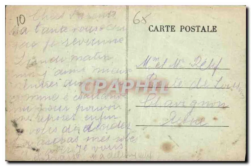 Lourdes — Le Calvaire Breton — Éditeur : Les Pyrénées, n° 26 - Verso