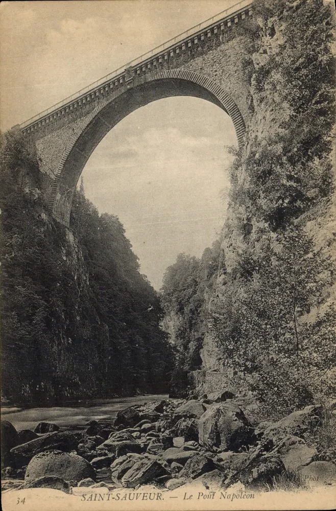 Saint-Sauveur — O Ponte Napoléon — Prot, n°34 - Frente