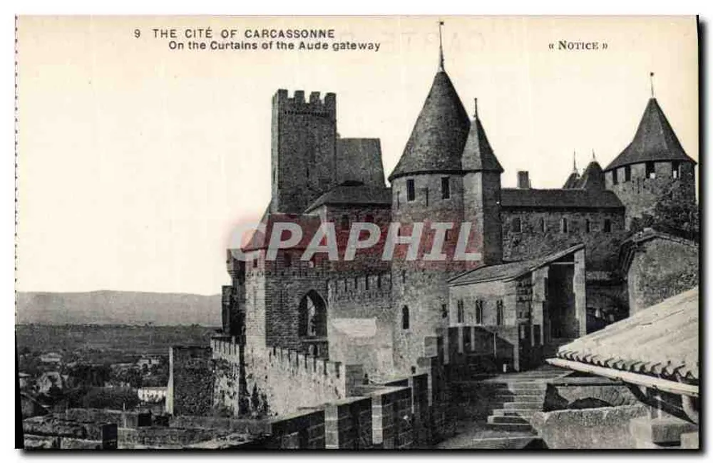 Carcassonne — Tor der Aude — Hinweis - Vorderseite