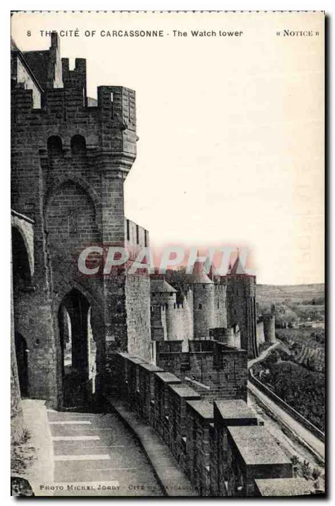 Cidade de Carcassonne — A torre de guarda — Notícia n°8 — Foto Michel Jordy - Frente