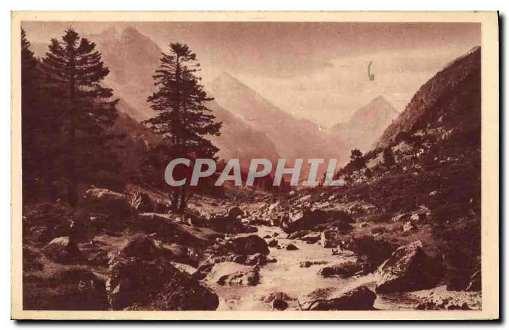 Vale do Lutour — Cauterets — Editor LL, n° 188 - Frente