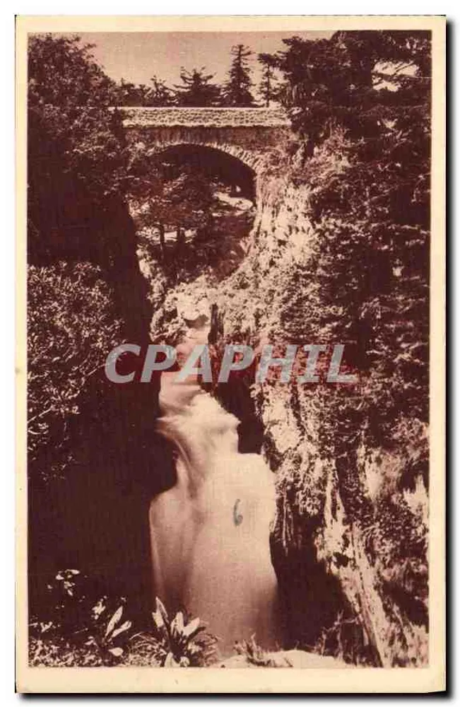 O Ponte da Espanha — Cauterets — Editor LL, n° 189 - Frente