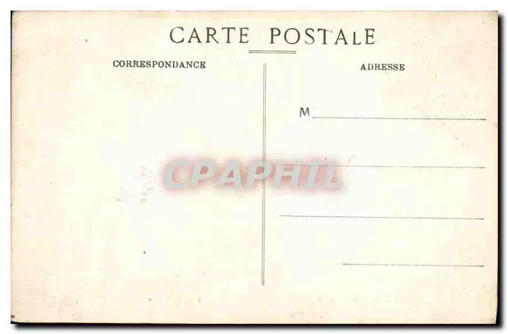Gavarnie (H.-P.) — Lawine am Fuße der Cascade — C.C. 20 — Hôtel du Puy - Rückseite