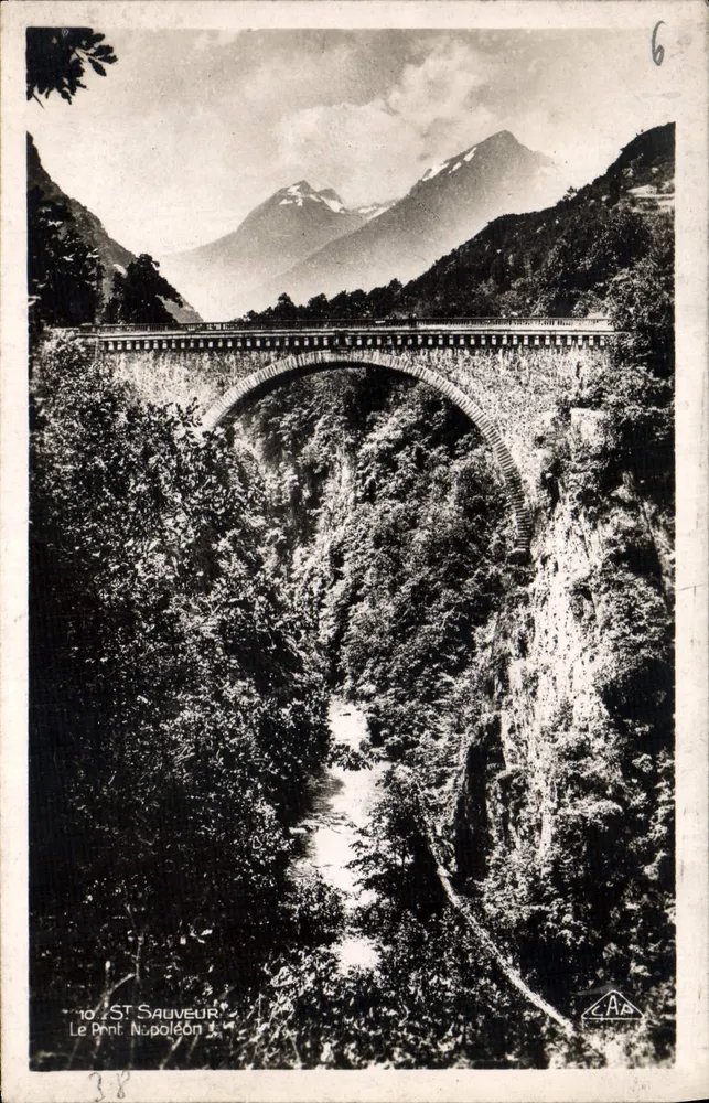 Saint-Sauveur — O Ponte Napoléon — C.A.P. n°6 - Frente