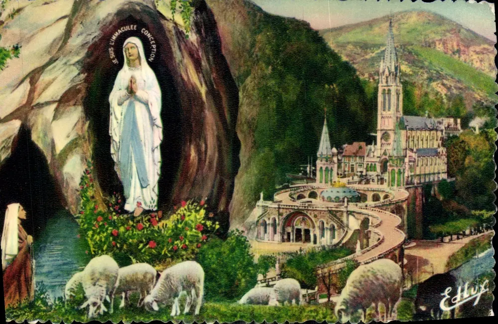 Lourdes — Aparição de Nossa Senhora — Edição Ed. Luyz - Frente