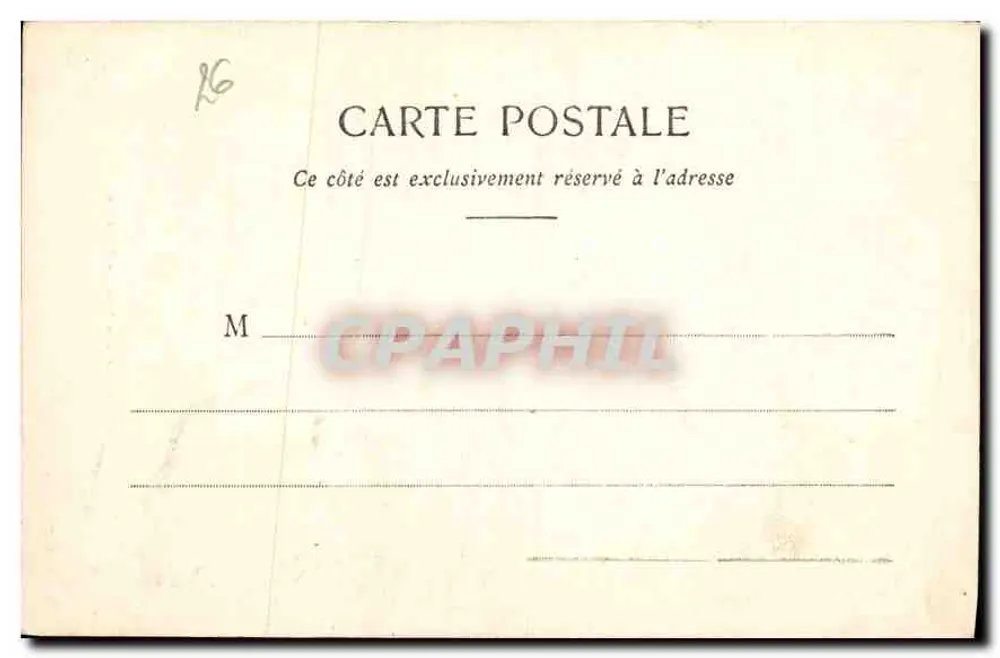 Túneis das Grandes Goulets — Coleção P. P., Valence, n° 57 - Verso