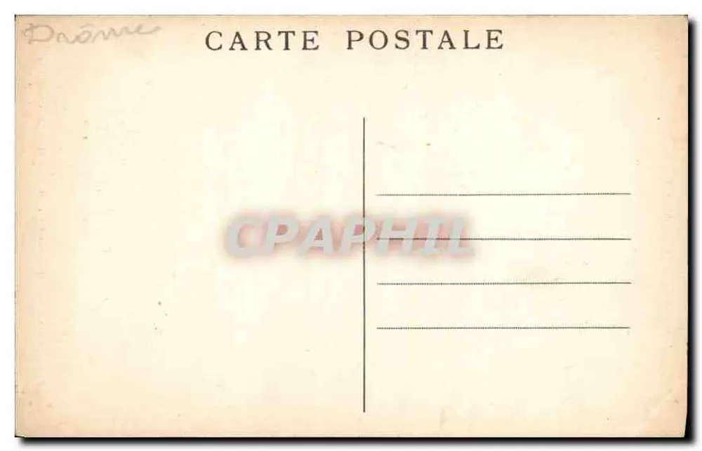 Route der Grands-Goulets (Drôme) — La Vernaison — C. L. - Rückseite