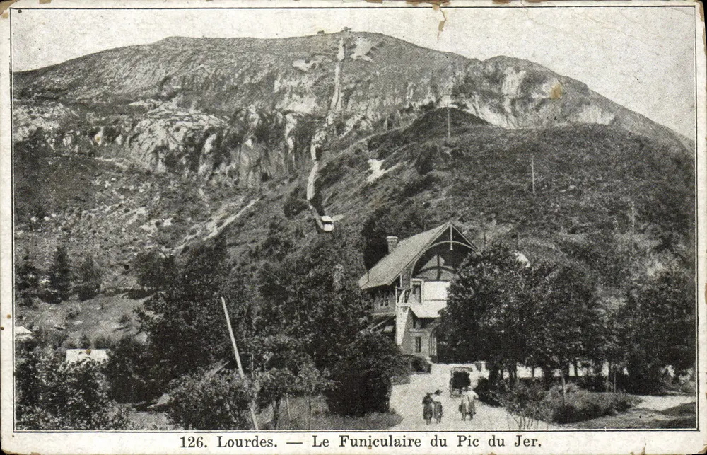 Lourdes — De Teleliften van Pic du Jer — n°126 - Voorkant
