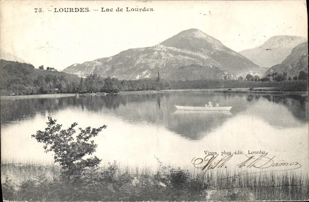 Lourdes — Lago de Lourdes — Viron, fot.-editora Lourdes - Frente