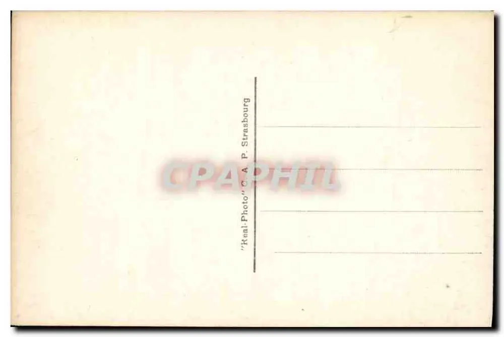 Lourdes — Das FestungsSchloss und der Gave — Antike Ansichtskarte Nr. 95 — Verleger C.A.P. Straßburg - Rückseite