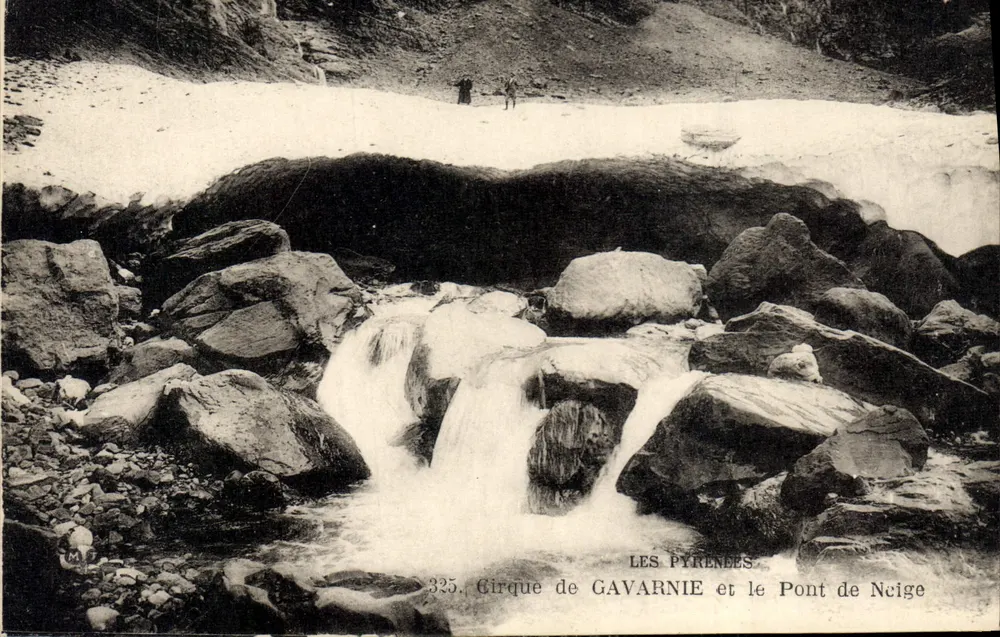 Giroue de GAVARNIE und der Pont de Neige — Die Pyrenäen — n°325 - Vorderseite