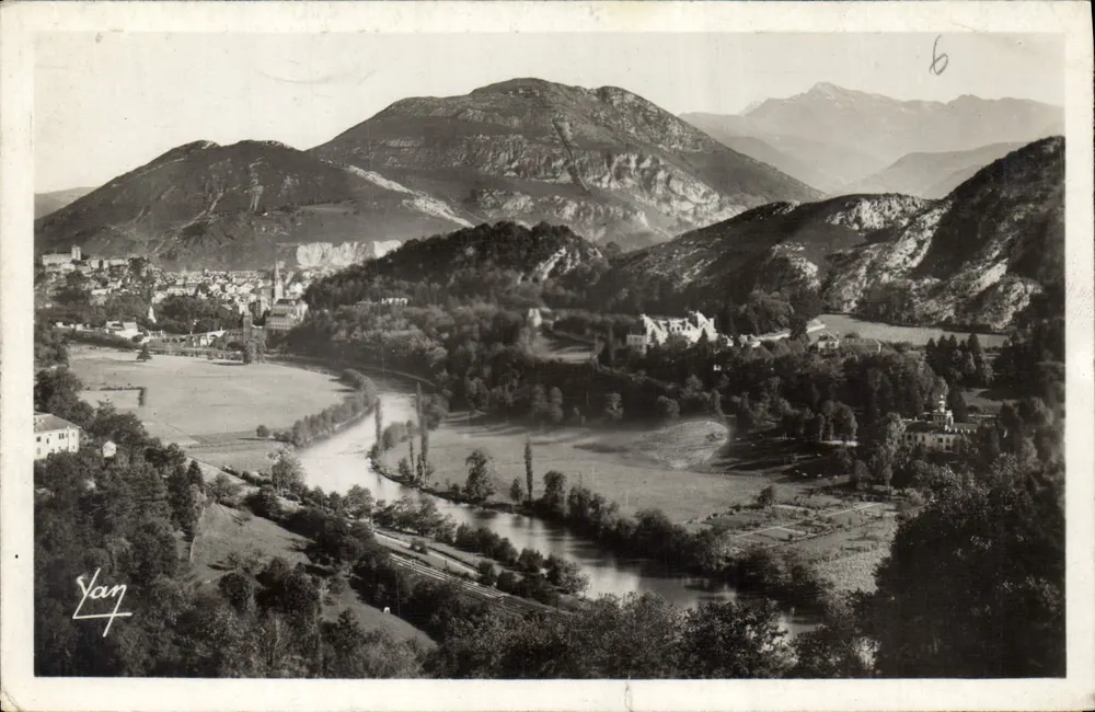 Lourdes — A Vale e o Pic du Jer — Edição fotográfica Quinault - Lourdes - Frente