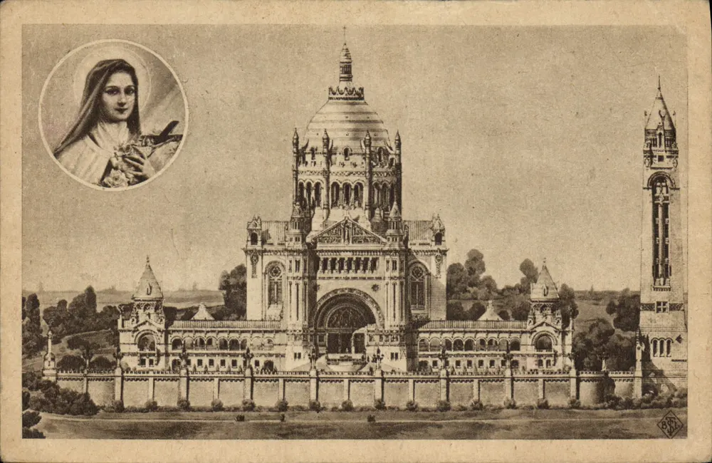 A Basílica de Lisieux — Vista Geral do Projeto — Editor B.T. n°1 - Frente