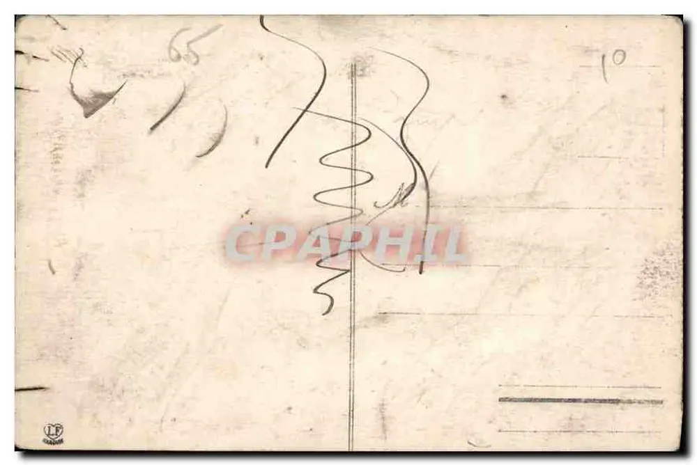 Les Hautes-Pyrénées — Der See und der Pic Montaigu — Verlag: Type Lasting Frères, n° 965 - Rückseite