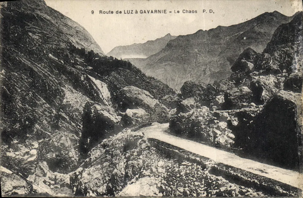 Straße von Luz nach Gavarnie — Das Chaos — P.D. - Vorderseite