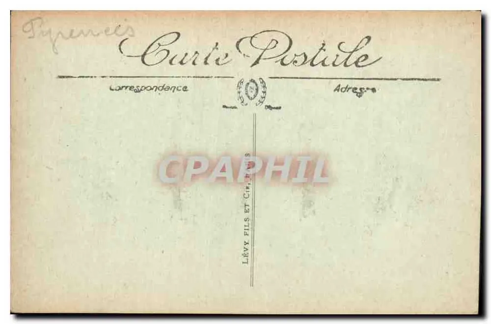 Biarritz — A praça da Liberdade — L.L. — n°169 - Verso