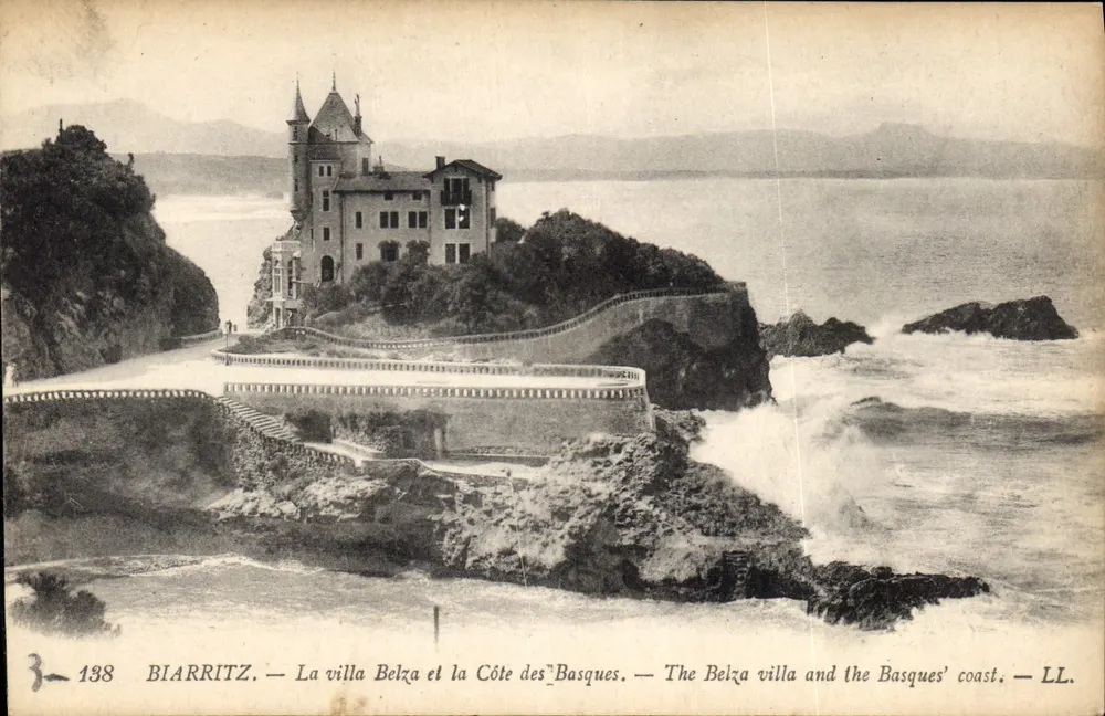 Biarritz — Villa Belza und die Basque-Küste — LL, Nr. 138 - Vorderseite