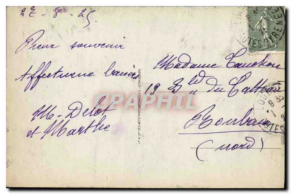 Lourdes — A Virgem Coroada — CAP - Verso