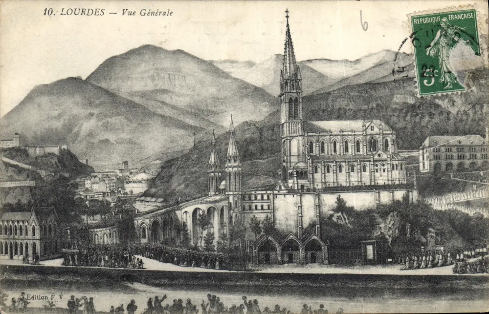 Lourdes — Vista Geral — Edição F.V. - Frente