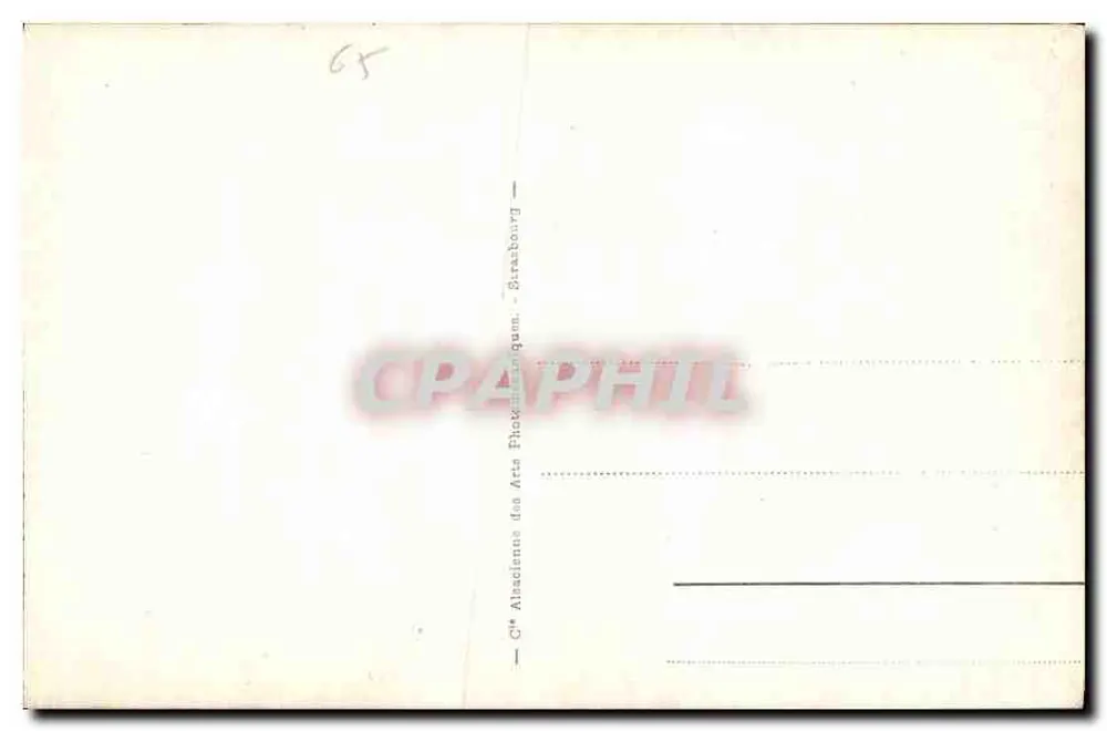 LOURDES - Aparição da Virgem — Académie des Arts Photogéniques, Strasbourg - Verso